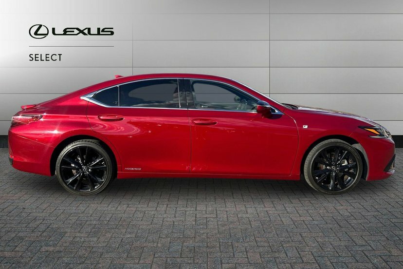 Lexus ES 2.5 300H F Sport Saloon Hybrid E-cvt 2 Red #4
