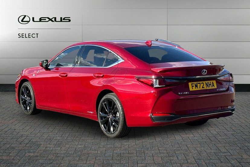 Lexus ES 2.5 300H F Sport Saloon Hybrid E-cvt 2 Red #3
