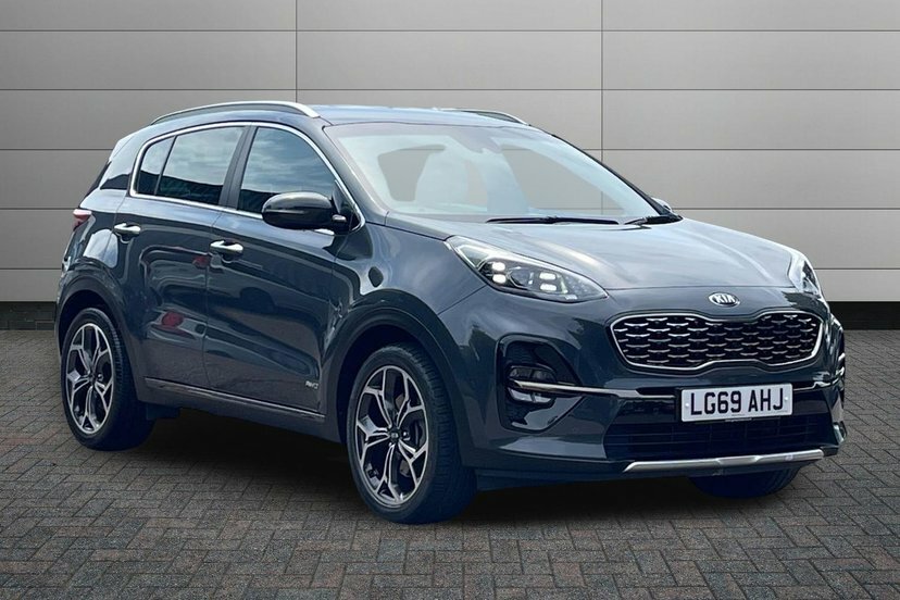 Kia Sportage 1.6 T-gdi Gt-line Suv Dct Awd 174 Bhp LG69AHJ Grey