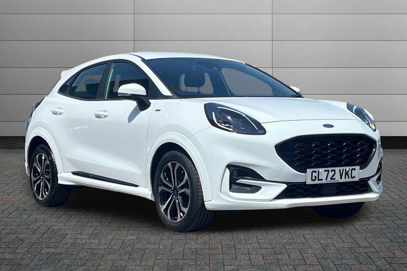Ford Puma 1.0T Ecoboost Mhev St-line Suv Hybrid M GL72VKC White