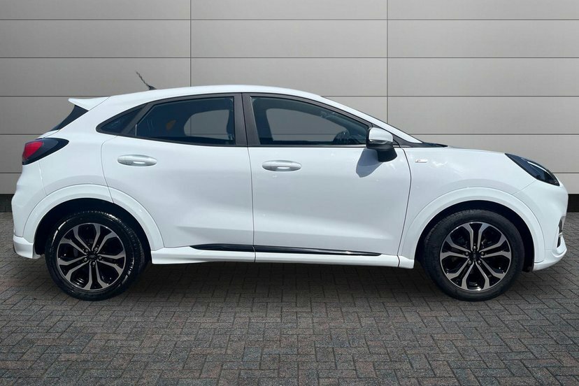 Ford Puma 1.0T Ecoboost Mhev St-line Suv Hybrid M GL72VKC White #4