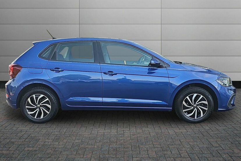 Volkswagen Polo 1.0 Evo Life Hatchback 80 Ps GL24WHX Blue #4
