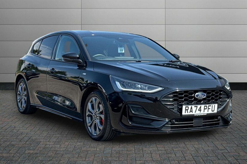 Ford Focus 1.0T Ecoboost Mhev St-line Hatchback Hy RA74PFU Black