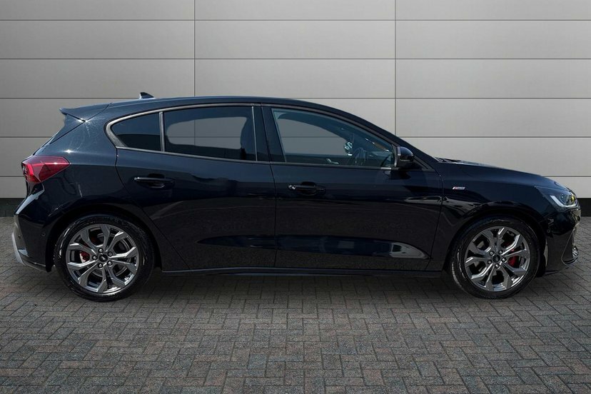 Ford Focus 1.0T Ecoboost Mhev St-line Hatchback Hy RA74PFU Black #4