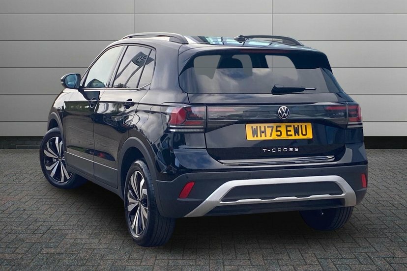 Volkswagen T-Cross 1.0 Tsi Match Suv 95 Ps WH75EWU Black #3