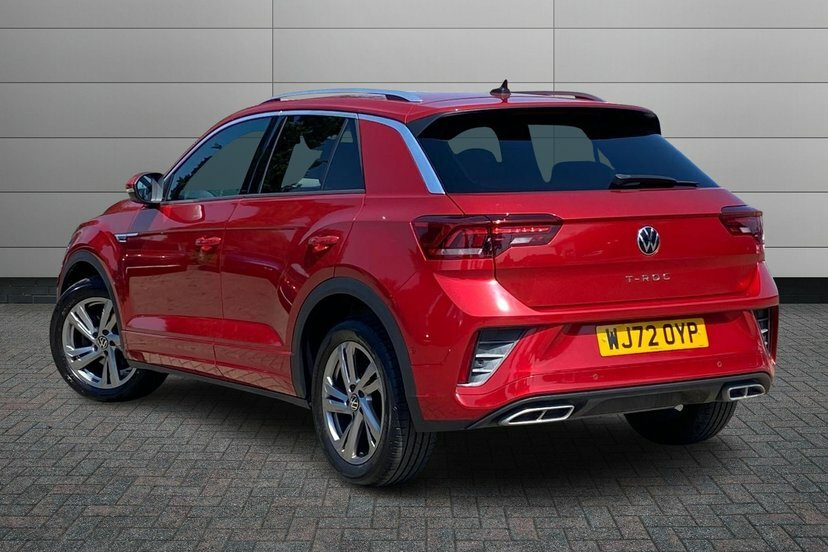 Volkswagen T-Roc 1.5 Tsi R-line Suv 150 Ps WJ72OYP Red #3