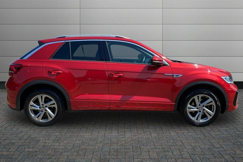 Volkswagen T-Roc 1.5 Tsi R-line Suv 150 Ps WJ72OYP Red #4
