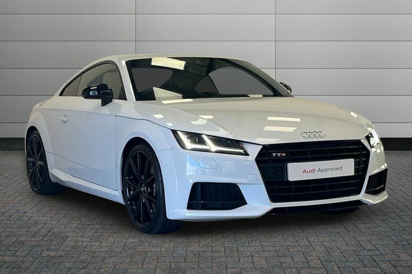 Audi TTS 2.0 Tfsi Black Edition Coupe S Tronic Q White
