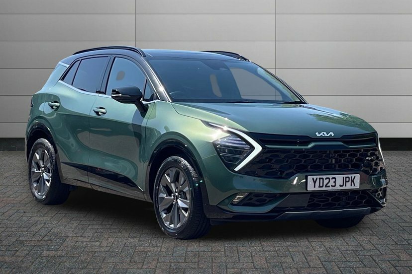 Kia Sportage 1.6 H T-gdi Gt-line S Suv Hybrid YD23JPK Green