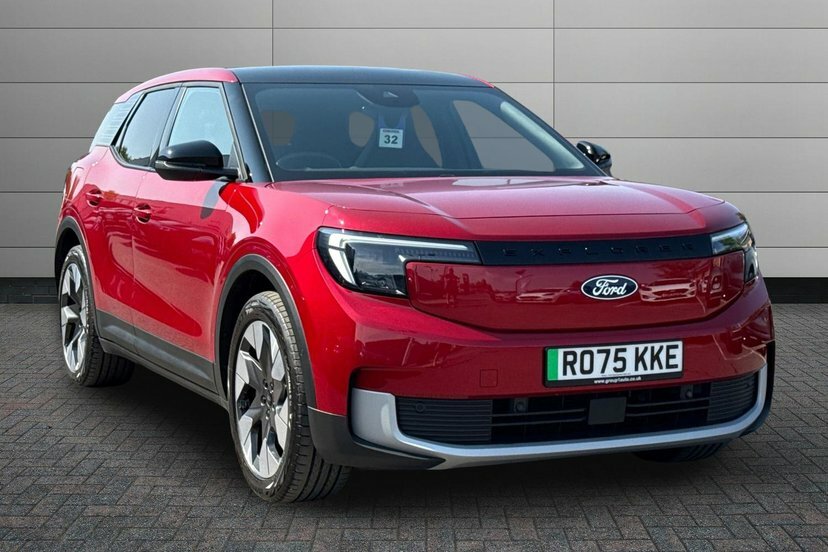 Ford Explorer Extended Range 77Kwh Premium Suv Red
