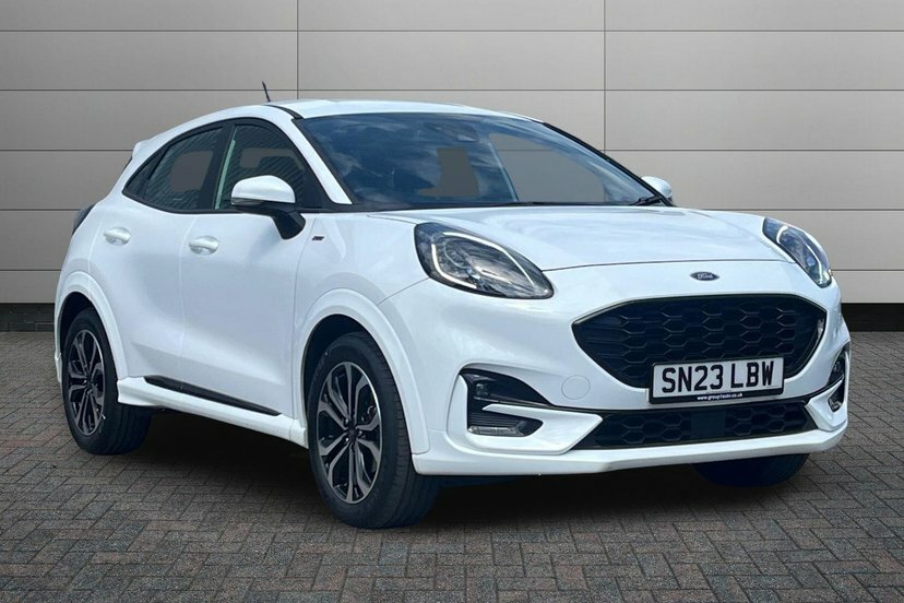 Ford Puma 1.0T Ecoboost Mhev St-line Suv Hybrid D SN23LBW White