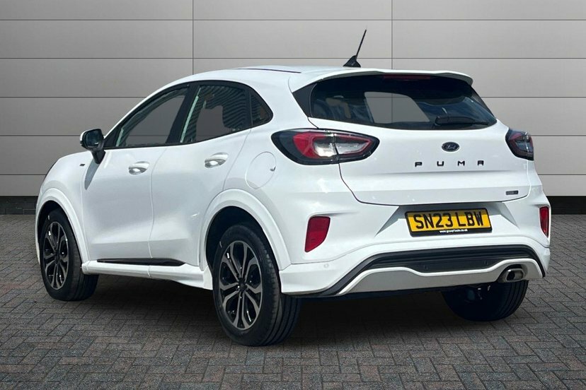 Ford Puma 1.0T Ecoboost Mhev St-line Suv Hybrid D SN23LBW White #3