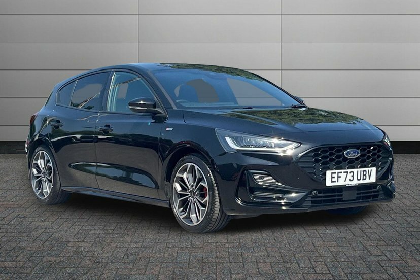 Ford Focus 1.0T Ecoboost Mhev St-line X Hatchback EF73UBV Black