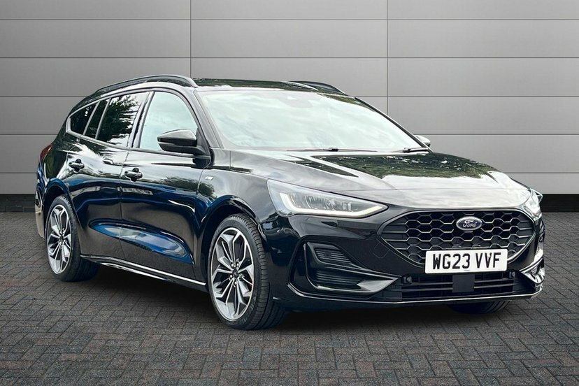 Ford Focus 1.0T Ecoboost Mhev St-line X Estate Hyb WG23VVF Black