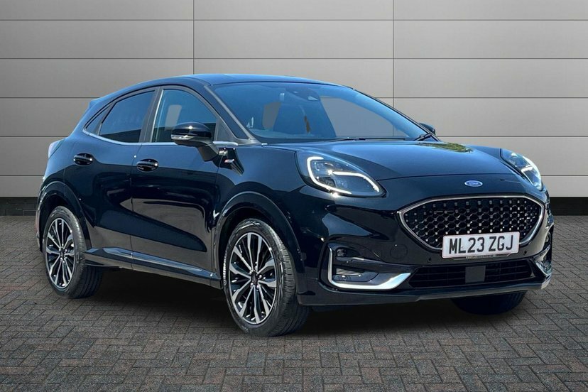 Ford Puma 1.0T Ecoboost Mhev St-line Vignale Suv ML23ZGJ Black