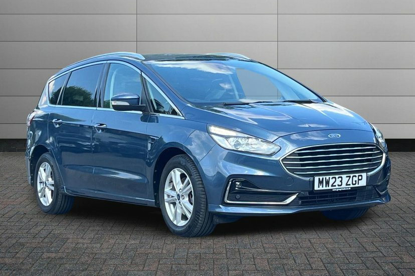 Ford S-Max 2.5H Duratec Titanium Mpv Hybrid Cvt 1 Blue