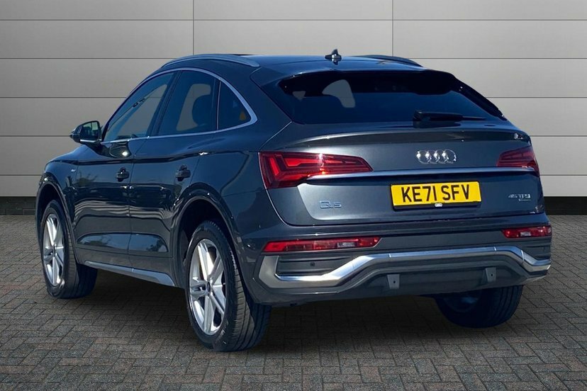 Audi Q5 2.0 Tfsi 45 S Line Sportback S Tronic Q KE71SFV Grey #3