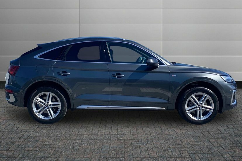 Audi Q5 2.0 Tfsi 45 S Line Sportback S Tronic Q KE71SFV Grey #4