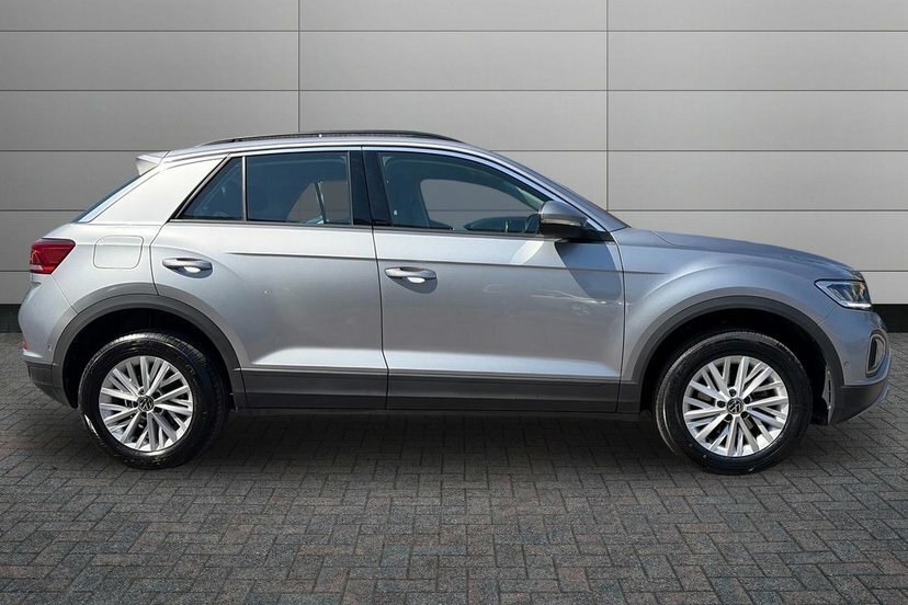 Volkswagen T-Roc 1.0 Tsi Life Suv 110 Ps WO23EYM Silver #4