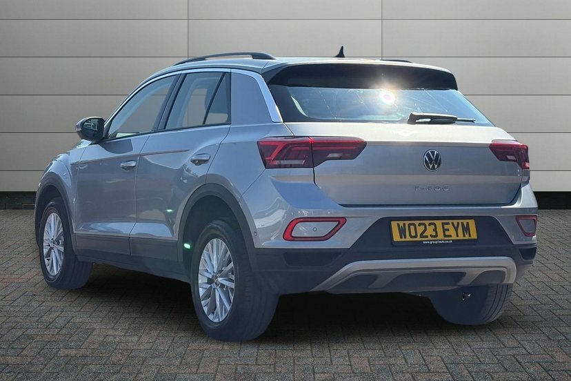 Volkswagen T-Roc 1.0 Tsi Life Suv 110 Ps WO23EYM Silver #3