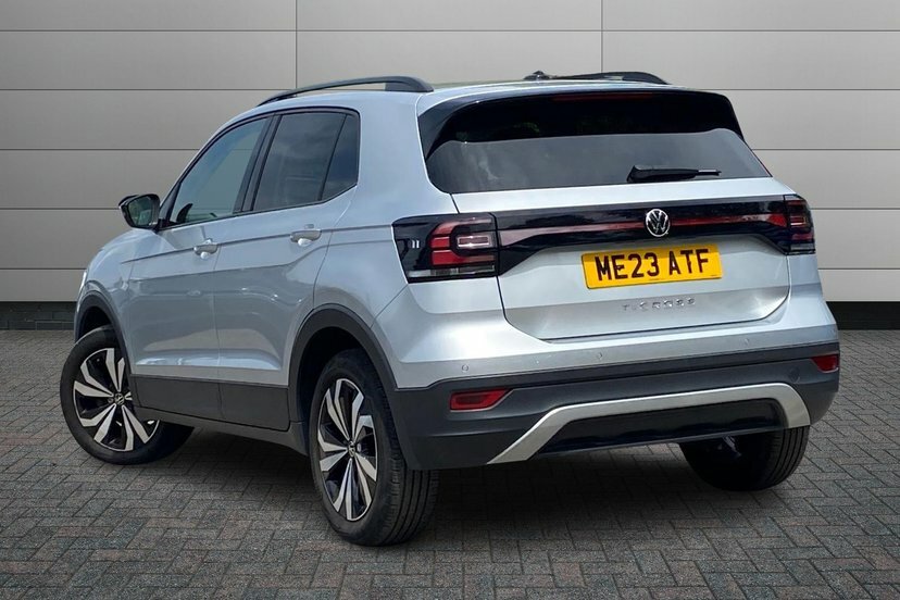 Volkswagen T-Cross 1.0 Tsi Black Edition Suv 95 Ps ME23ATF Silver #3