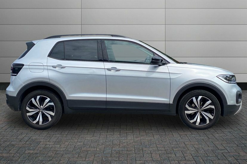 Volkswagen T-Cross 1.0 Tsi Black Edition Suv 95 Ps ME23ATF Silver #4