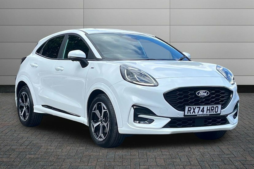 Ford Puma 1.0T Ecoboost Mhev St-line Suv Hybrid M RX74HRO White