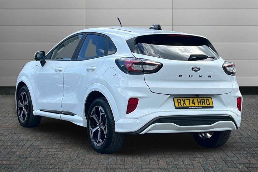 Ford Puma 1.0T Ecoboost Mhev St-line Suv Hybrid M RX74HRO White #3