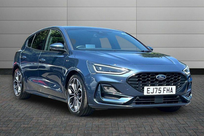Ford Focus 1.0T Ecoboost Mhev St-line X Hatchback EJ75FHA Blue