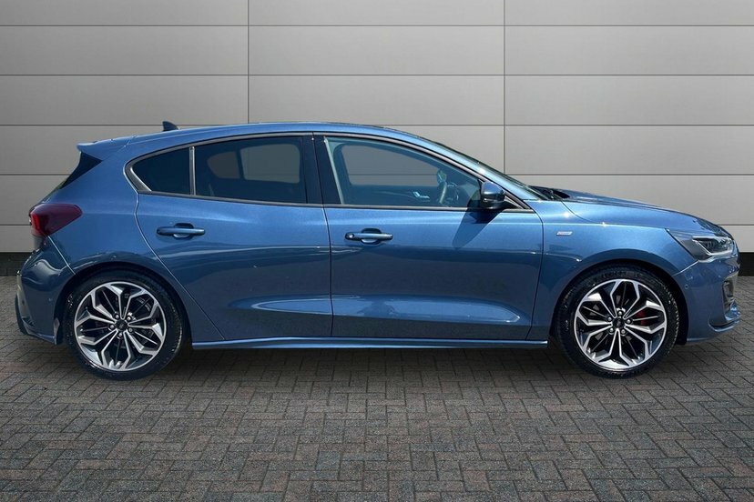 Ford Focus 1.0T Ecoboost Mhev St-line X Hatchback EJ75FHA Blue #4