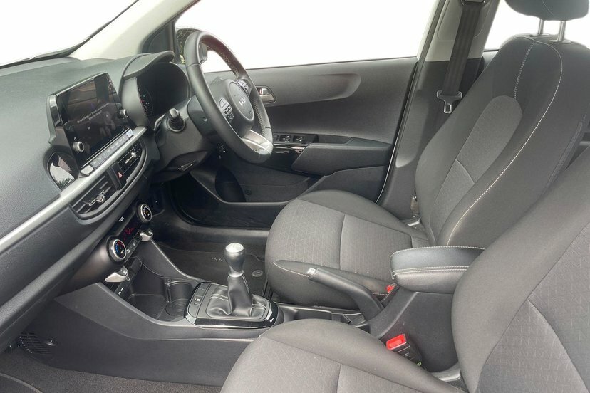Kia Picanto 1.0 Dpi 3 Hatchback 66 Bhp LE23RUU White #4