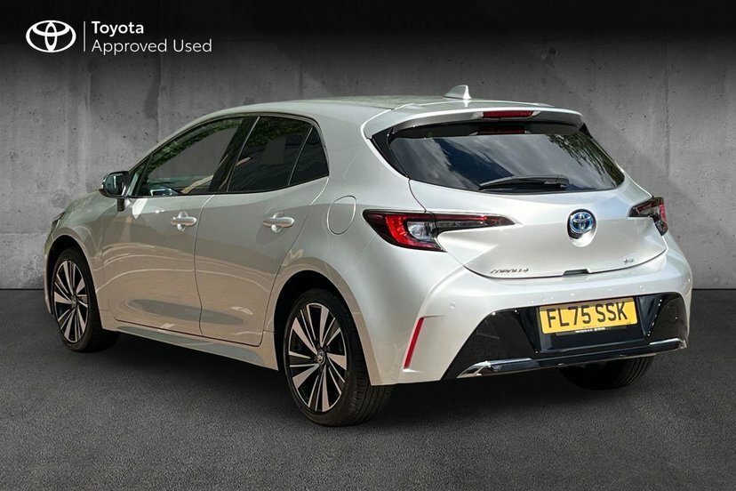 Toyota Corolla 1.8 Vvt-h Design Hatchback Hybrid Cvt FL75SSK Silver #3