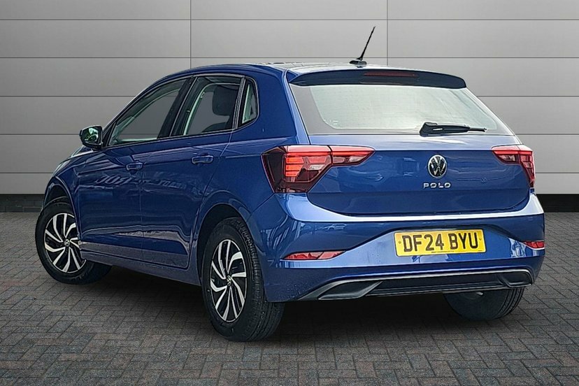 Volkswagen Polo 1.0 Tsi Life Hatchback 95 Ps DF24BYU Blue #3