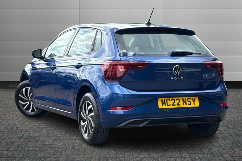 Volkswagen Polo 1.0 Tsi Life Hatchback 95 Ps MC22NSY Blue #3