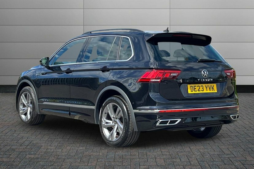 Volkswagen Tiguan 2.0 Tdi R-line Edition Suv Dsg 150 Ps DE23YVK Black #3