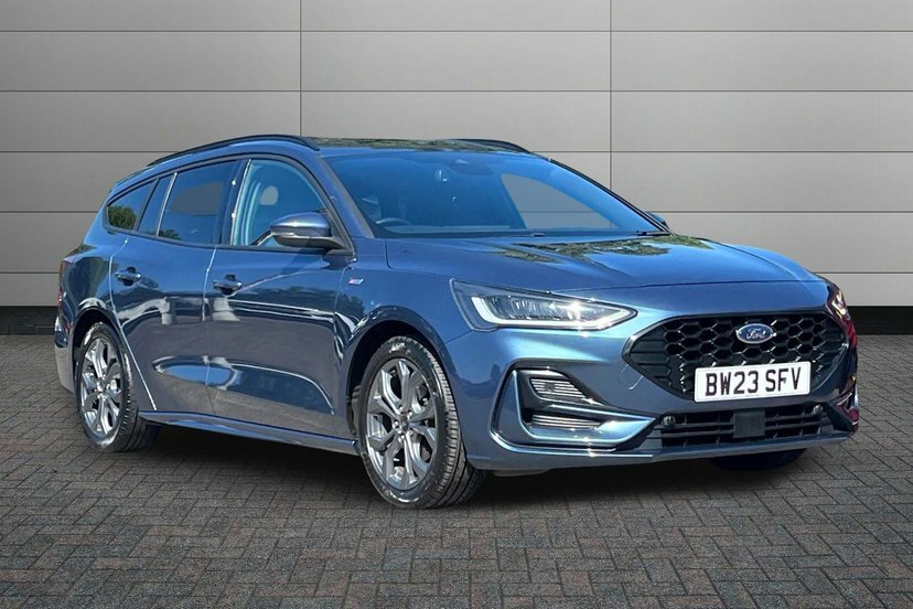 Ford Focus 1.0T Ecoboost St-line Estate 12 BW23SFV Blue