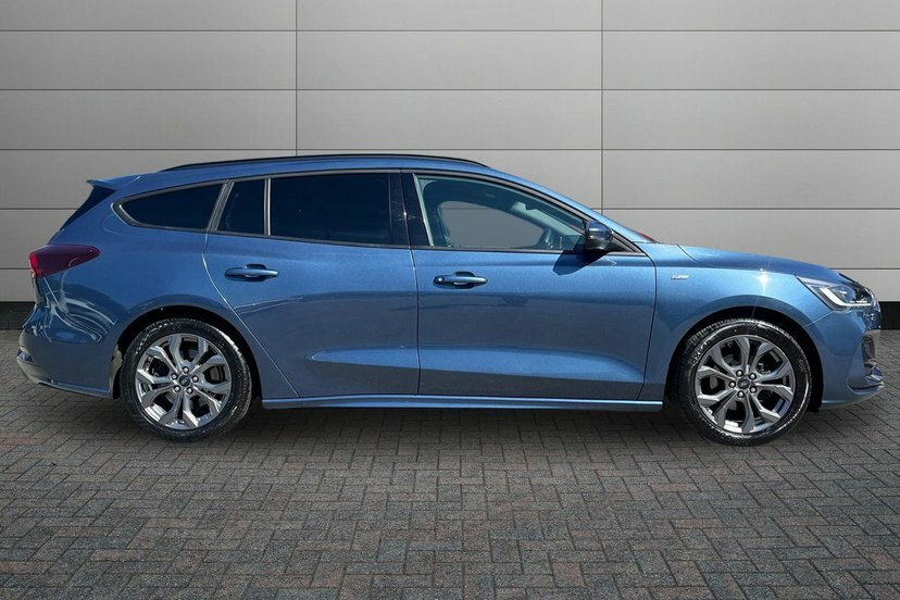 Ford Focus 1.0T Ecoboost St-line Estate 12 BW23SFV Blue #4