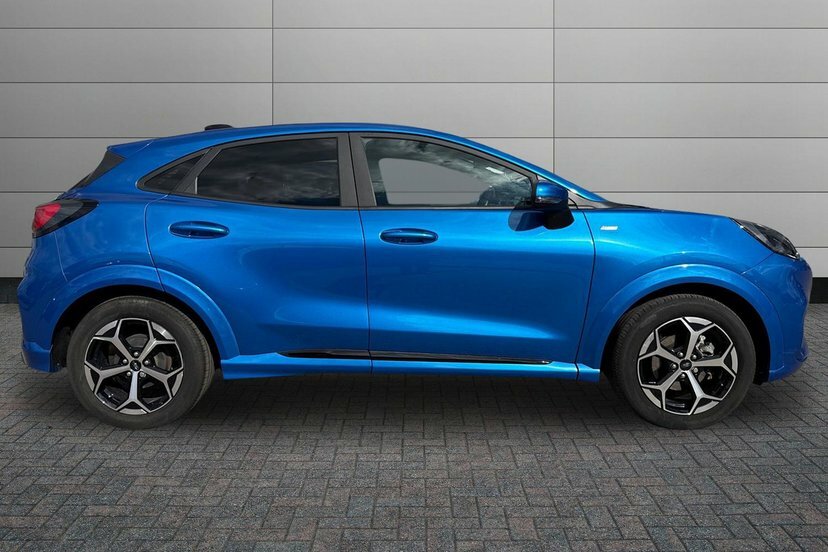 Ford Puma 1.0T Ecoboost Mhev St-line Suv Hybrid D RA24ZTR Blue #4