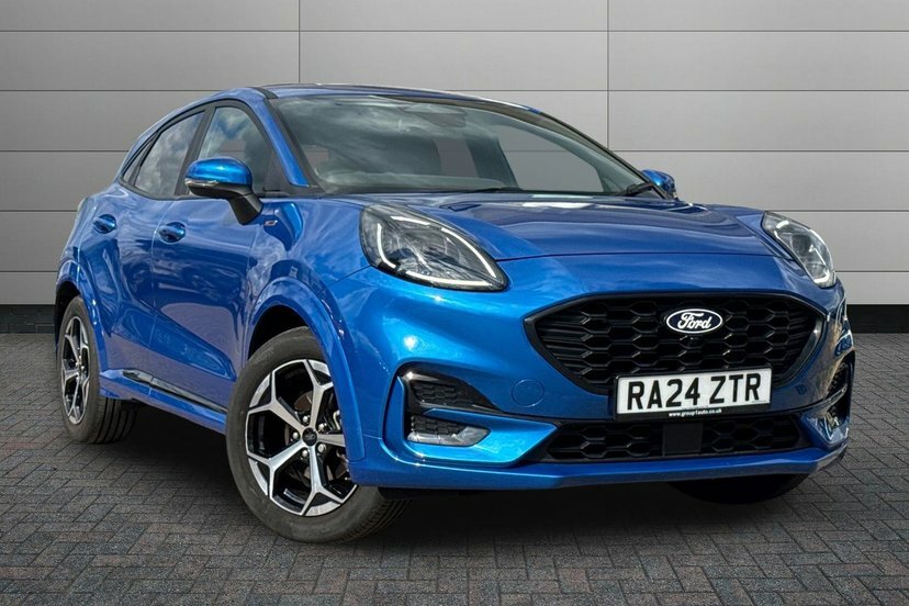 Ford Puma 1.0T Ecoboost Mhev St-line Suv Hybrid D RA24ZTR Blue