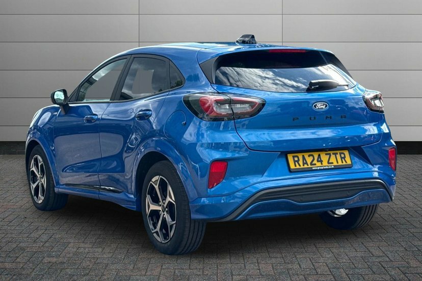 Ford Puma 1.0T Ecoboost Mhev St-line Suv Hybrid D RA24ZTR Blue #3
