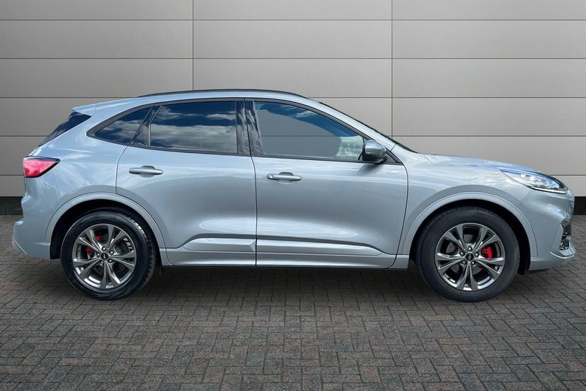 Ford Kuga 2.5H Duratec St-line Edition Suv Hybrid WR24KHJ Silver #4
