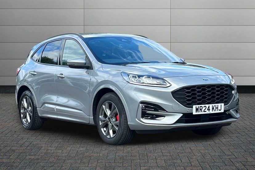Ford Kuga 2.5H Duratec St-line Edition Suv Hybrid WR24KHJ Silver