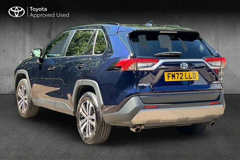 Toyota Rav 4 2.5 Vvt-h Gpf Design Suv Hybrid Cvt 21 FM72LLD Blue #3