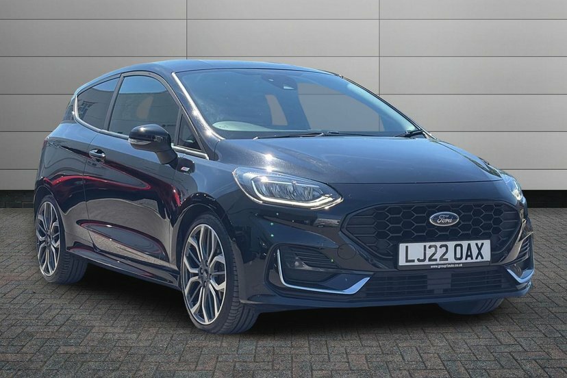 Ford Fiesta 1.0T Ecoboost Mhev St-line Vignale Hatchback P LJ22OAX Black