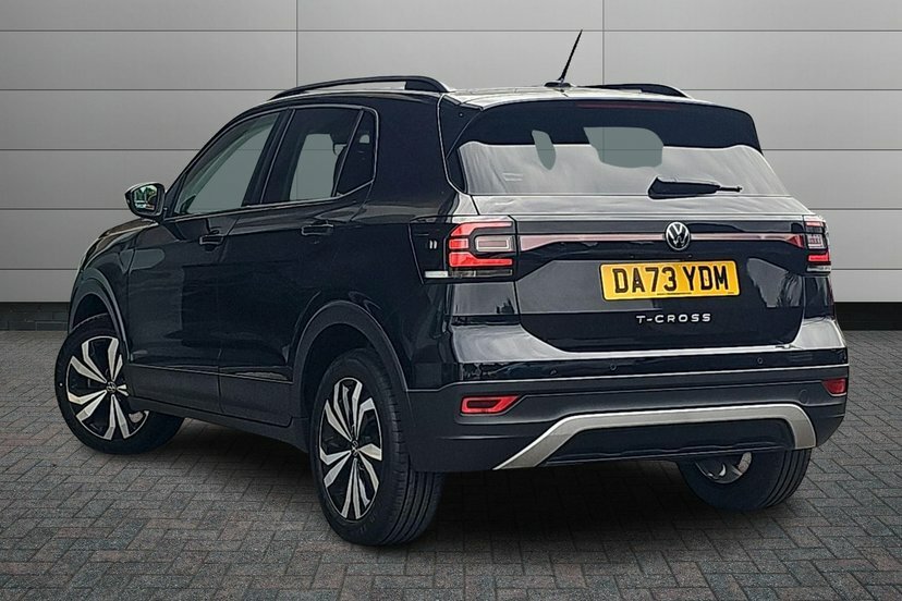 Volkswagen T-Cross 1.0 Tsi Black Edition Suv 110 P DA73YDM Black #3