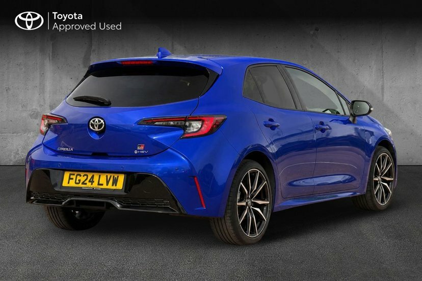 Toyota Corolla 1.8 Vvt-h Gr Sport Hatchback Hybrid Cvt FG24LVW Blue #2
