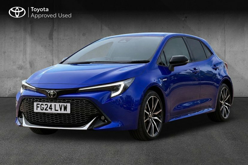 Toyota Corolla 1.8 Vvt-h Gr Sport Hatchback Hybrid Cvt FG24LVW Blue #3
