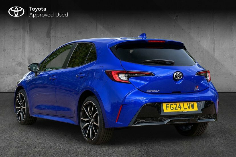 Toyota Corolla 1.8 Vvt-h Gr Sport Hatchback Hybrid Cvt FG24LVW Blue #4