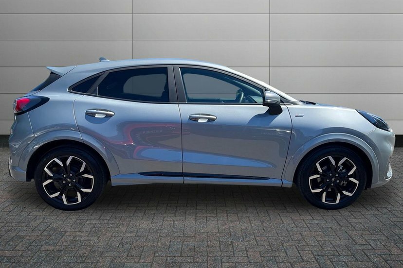 Ford Puma 1.0T Ecoboost Mhev St-line X Suv Hybrid AO23ONZ Silver #4