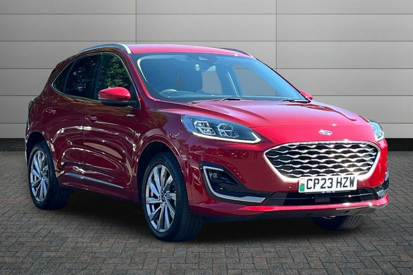 Ford Kuga 2.5H Duratec Vignale Suv Hybrid Cvt 19 CP23HZW Red
